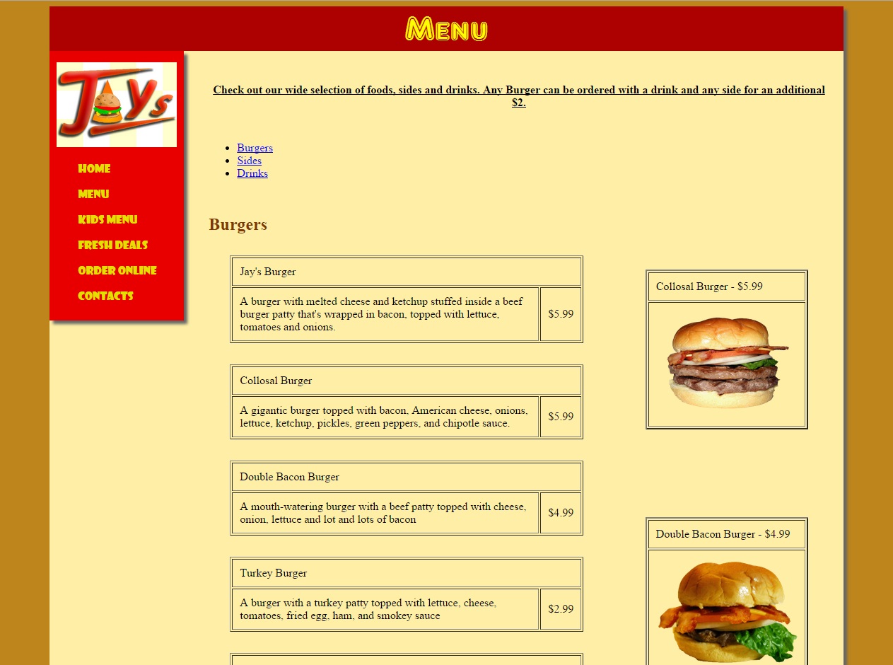 Jay's Burgers